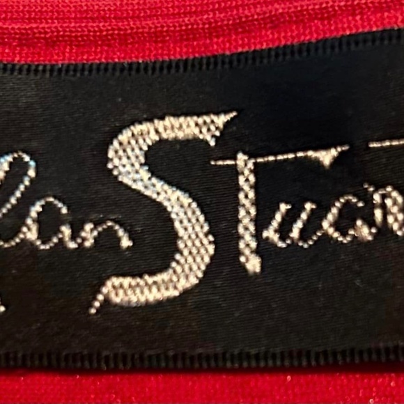 Size 3X Men's Alan Stuart Red Short Sleeve Polo Style Waistband - Picture 4 of 8